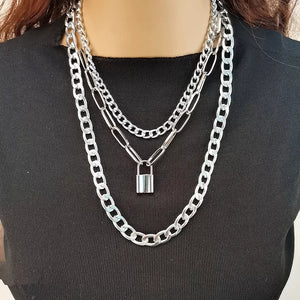 Locker Chain Necklace