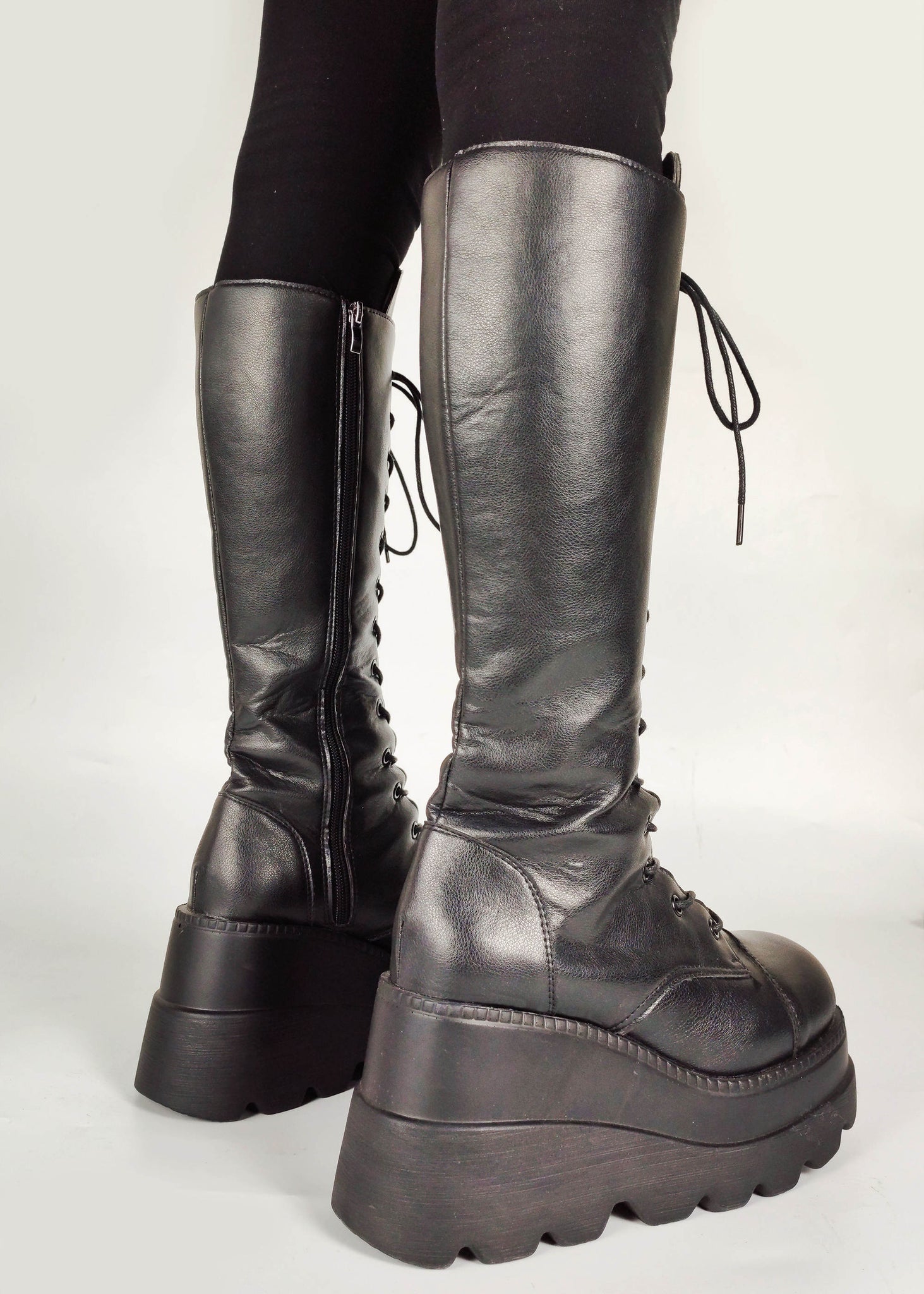 Knee High Platform Boots