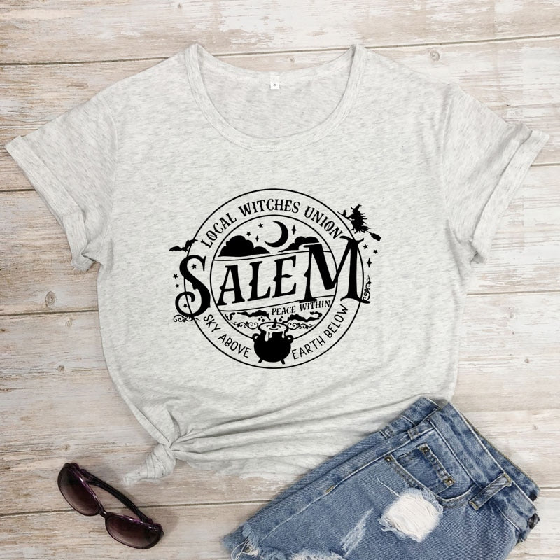 Local Witches Union Salem T-shirt