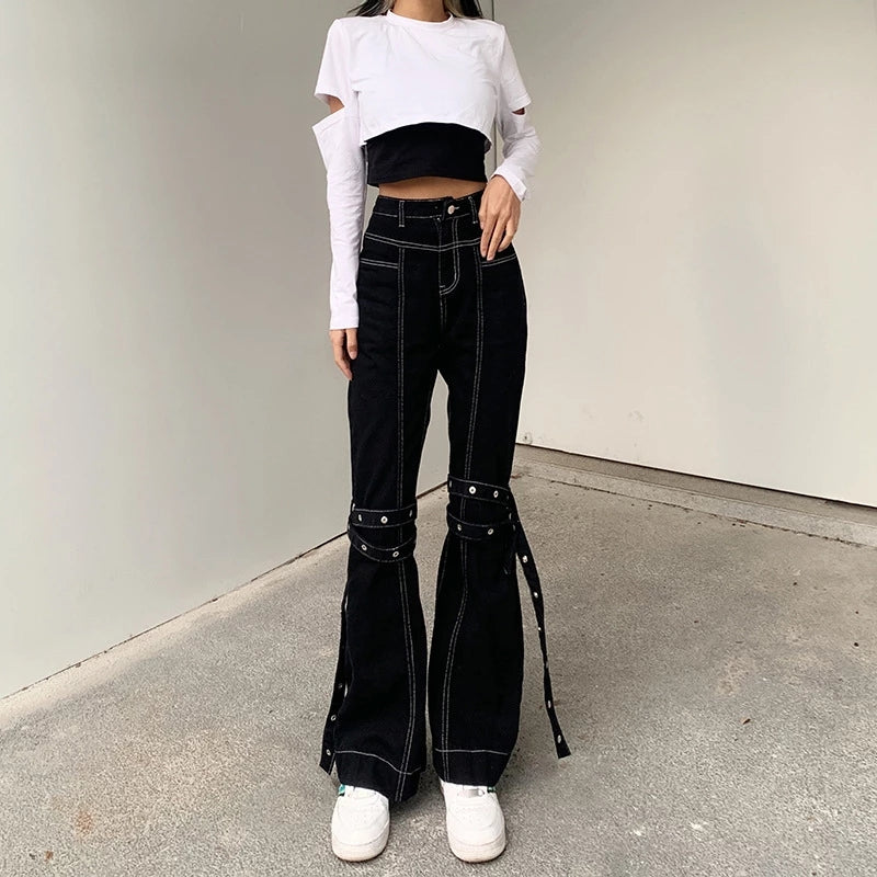 Black Grunge Trousers