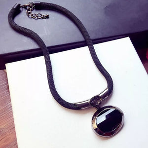 Black Bean Necklace