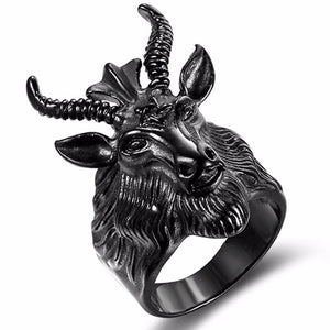 Satan Ram Goat Ring