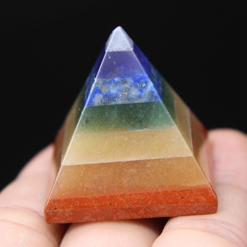 Multi-Stone Reiki Pyramid