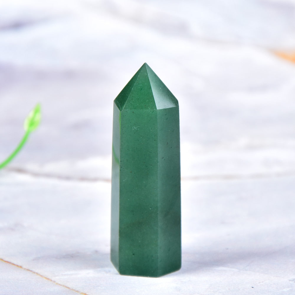 Natural Crystal Point Wand