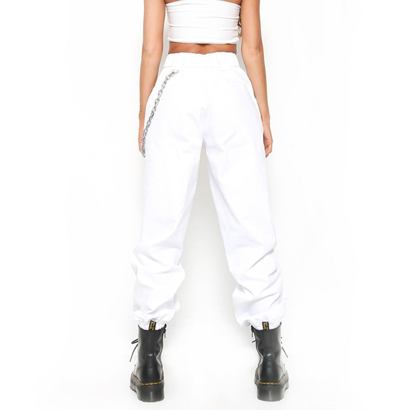 High Waist Cargo Pants