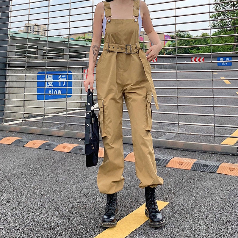 Baggy Cargo Jumpsuit