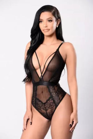 Lace Mesh Bodysuit