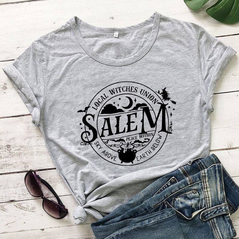 Local Witches Union Salem T-shirt