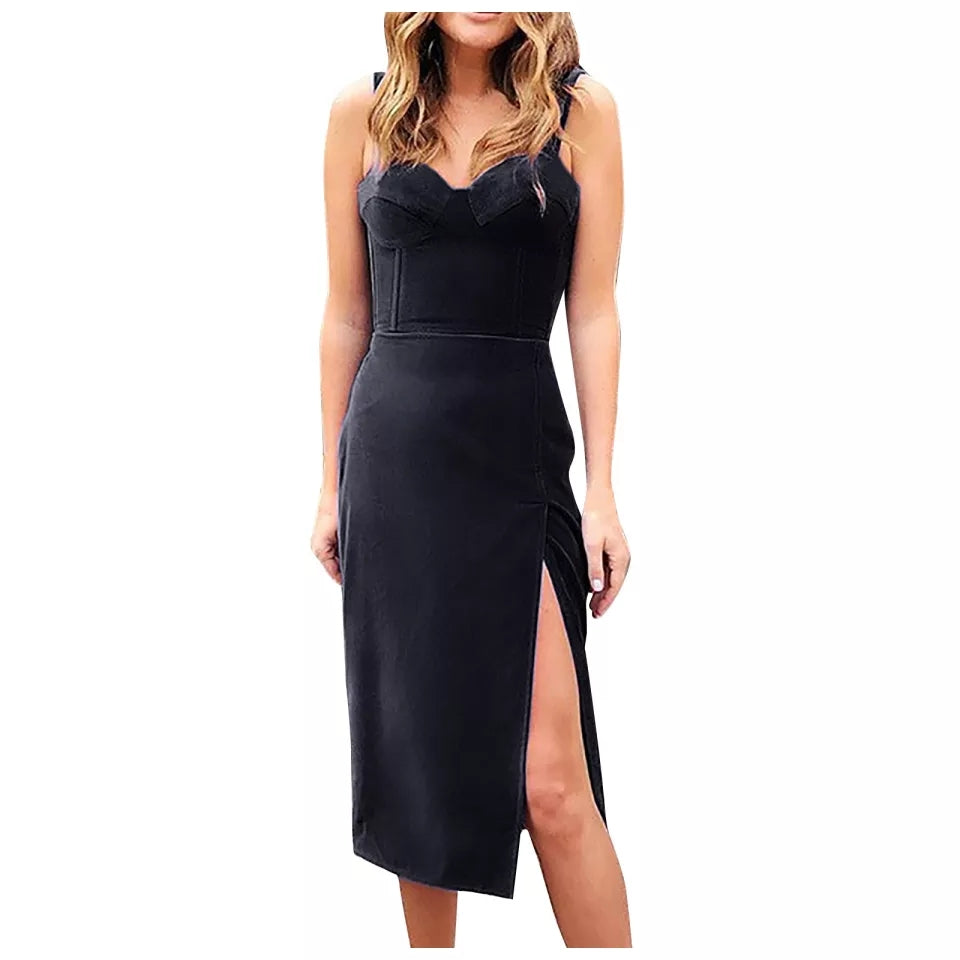 Witch Blaise Velvet Midi Dress