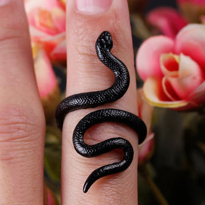 Black Snake Ring