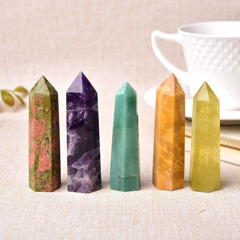 Natural Crystal Point Wand