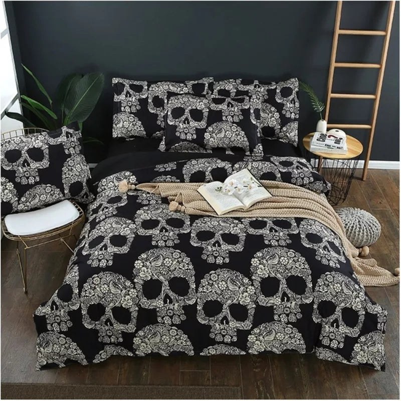 Skulls Duvet Cover Set