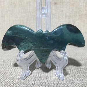 Bat Shaped Gemstone Ornament