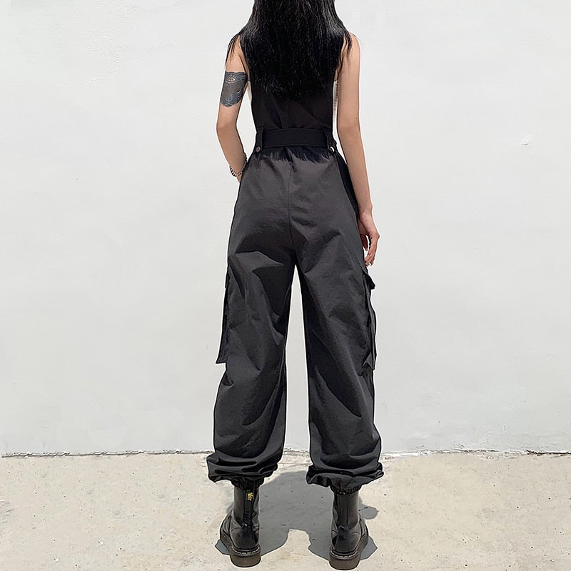 Baggy Cargo Jumpsuit