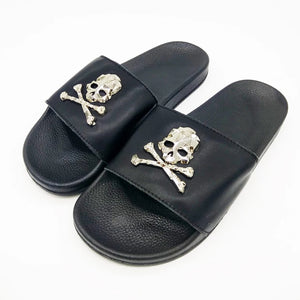 Skull Print Sliders