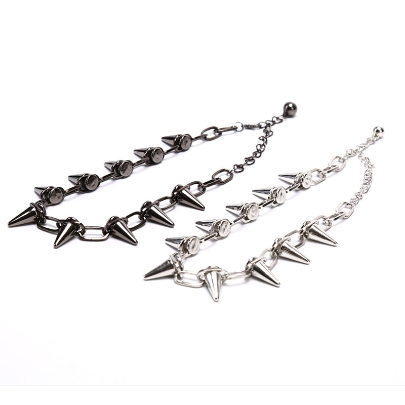 Rivet Choker Necklace