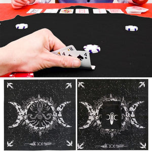 Moon Phases Print Tarot Tablecloth