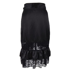 Asymmetric Victorian Style Skirt