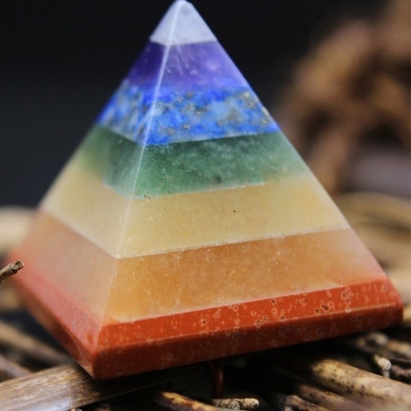 Multi-Stone Reiki Pyramid