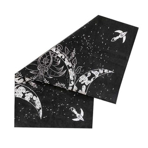 Moon Phases Print Tarot Tablecloth