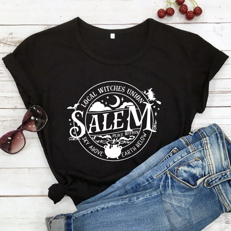 Local Witches Union Salem T-shirt