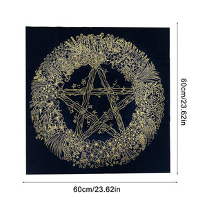 Five Pointed Star Tarot Tablecloth