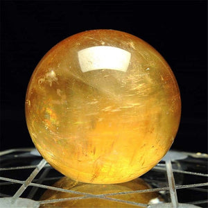 Healing Citrine Quartz Ball