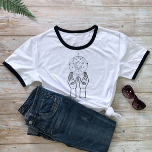 Witch Hands Print T-Shirt