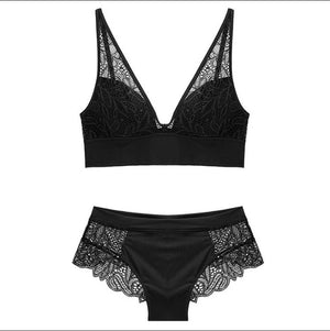 Lace Mesh Lingerie Set