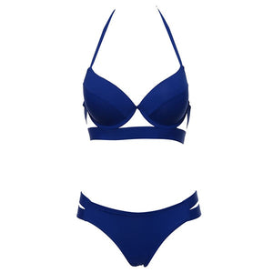 Halterneck Bikini Set