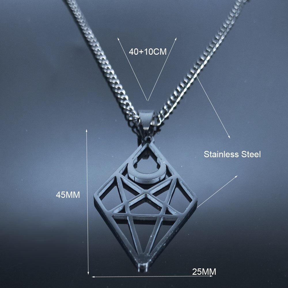 Rhombus Shaped Necklace