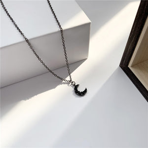 Black Moon Necklace