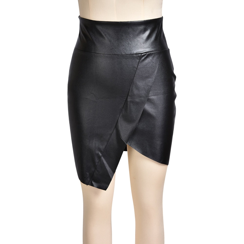 Asymmetric Mini Skirt