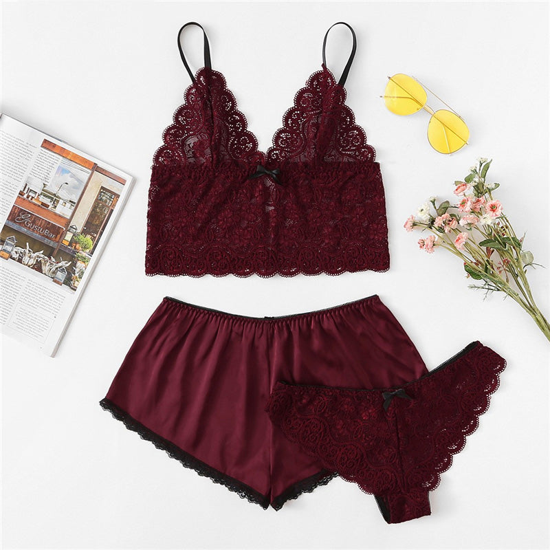 Witch Sabrina Lace Lingerie Set (2colors)