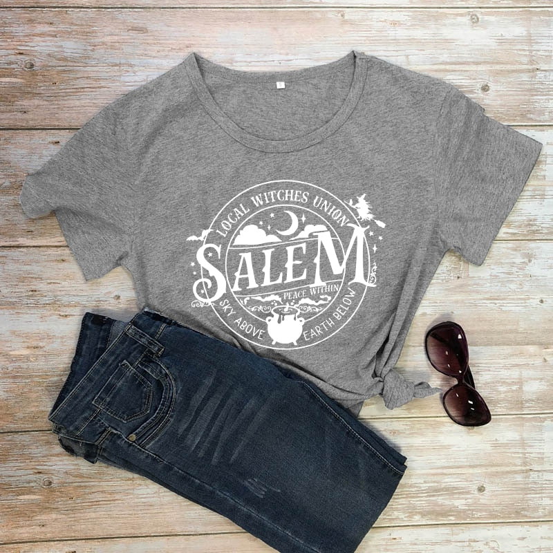 Local Witches Union Salem T-shirt