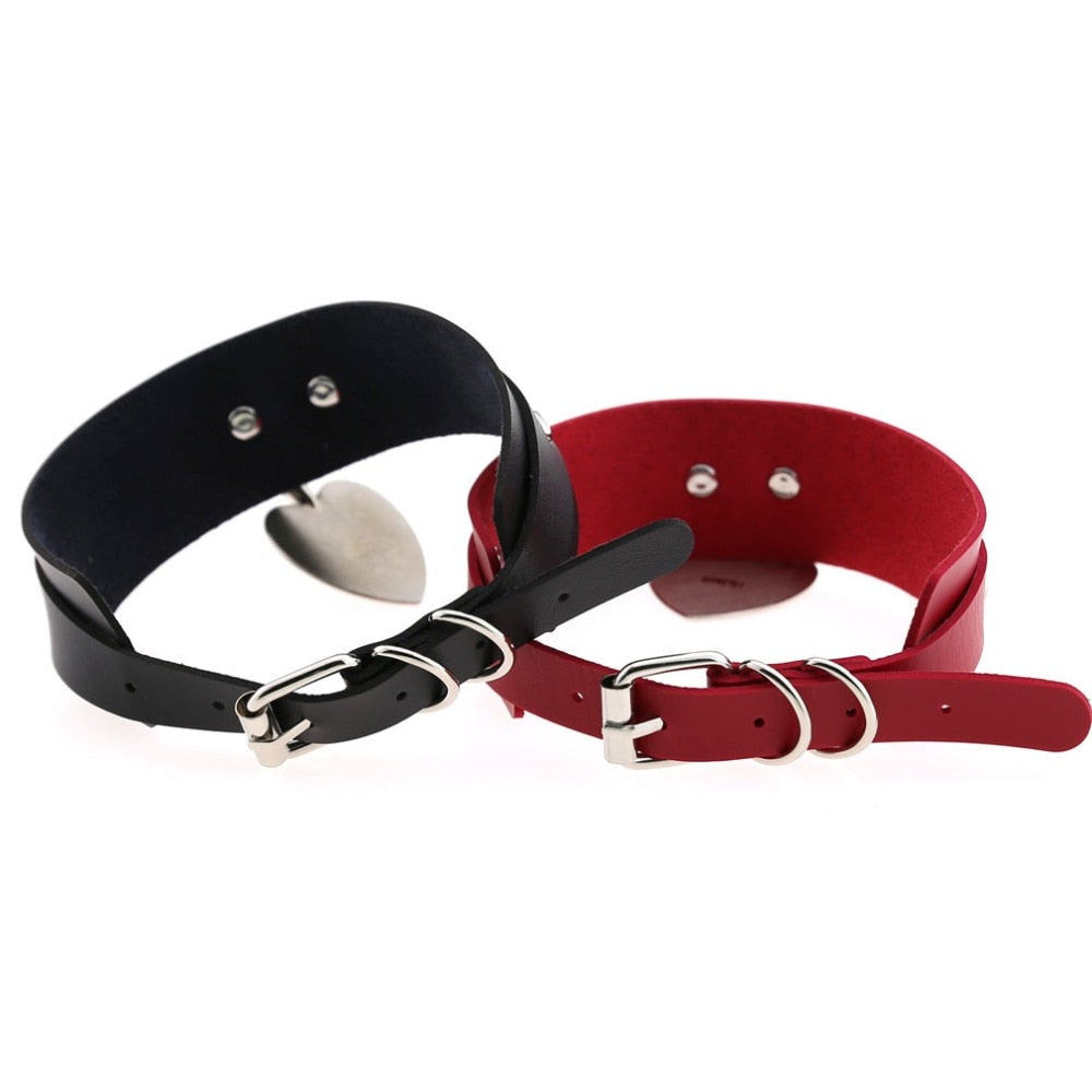 Broken Heart Choker Collar