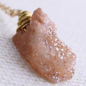 Druzy Crystal Necklace