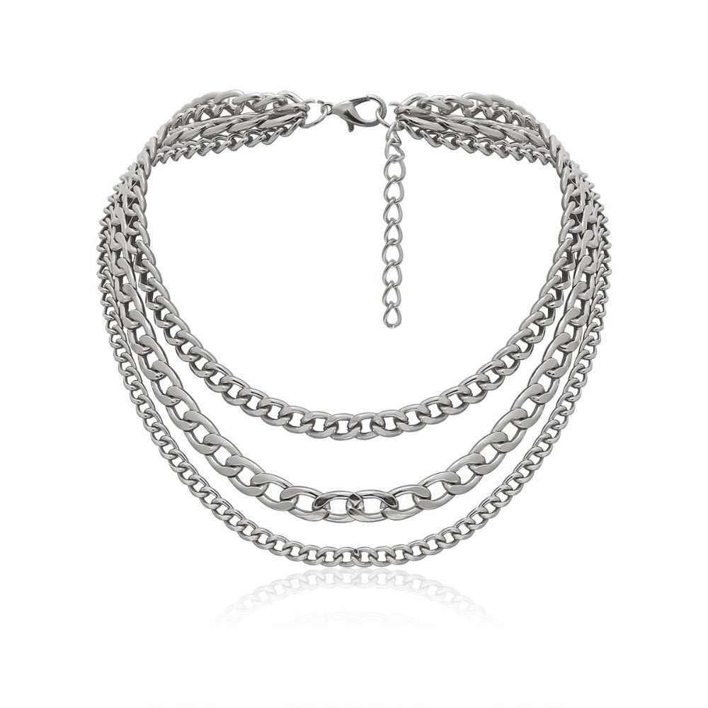 Multi Layer Chain Necklace