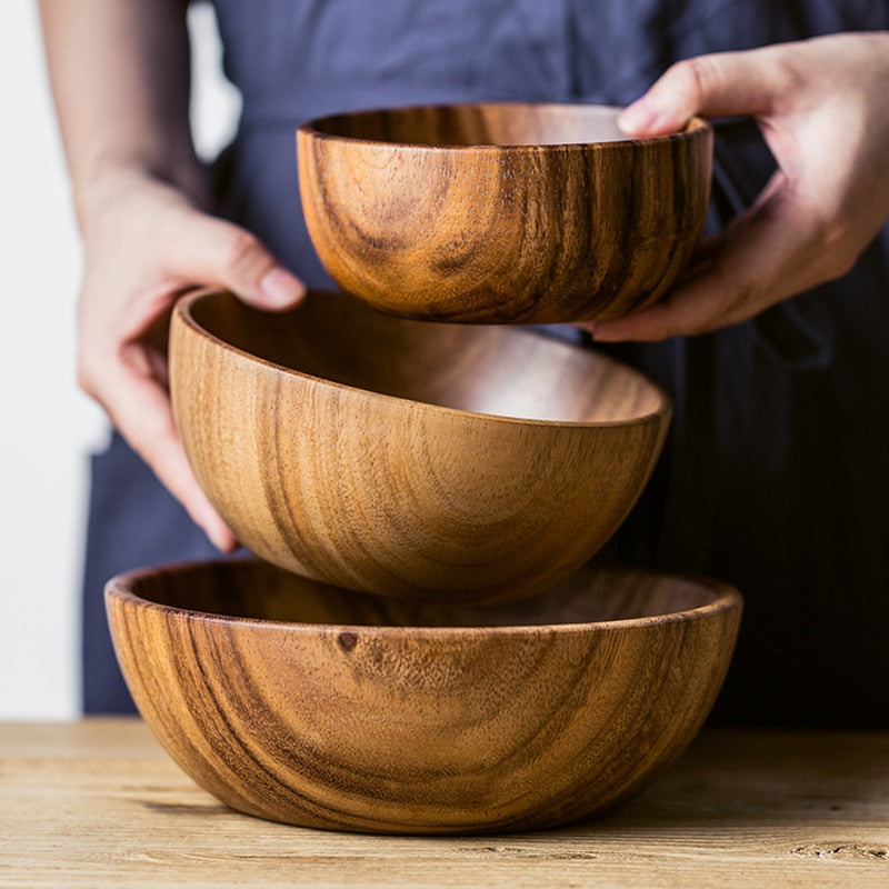 Hand-made Wood Bowl