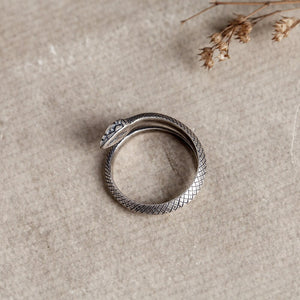 Snake Shaped Open Ring