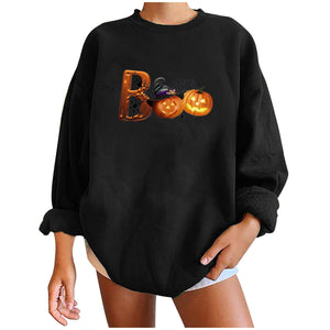 Pumpkin Boo Oversized Jumper