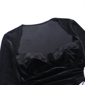 Witch Christian Velvet Top