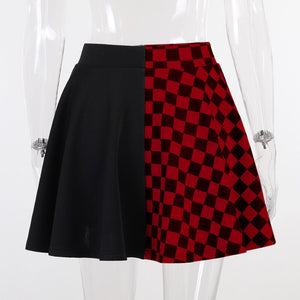 Two Designs Pleated Skirt