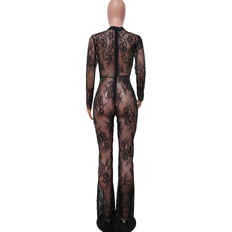 All Over Lace Jumpsuit