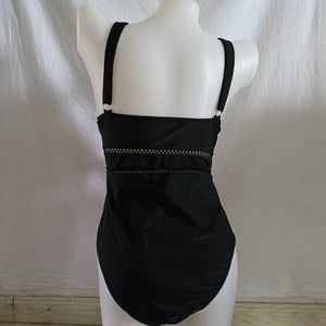 Plus Size Black Chic Monokini