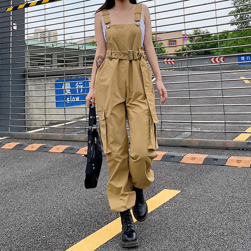 Baggy Cargo Jumpsuit