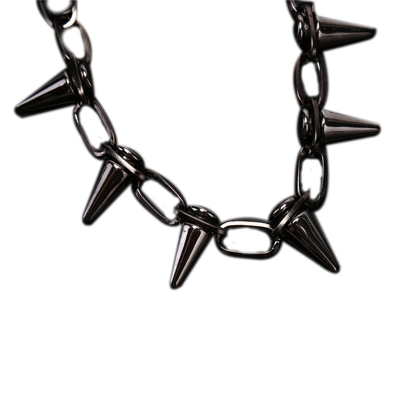 Rivet Choker Necklace