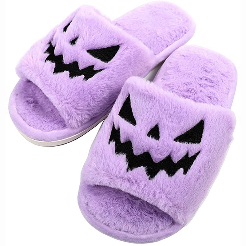 Scary Fluffy Slippers