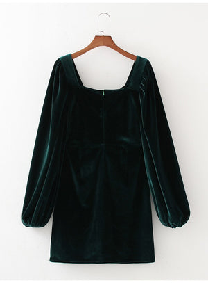 Witch Lenore Velvet Mini Dress