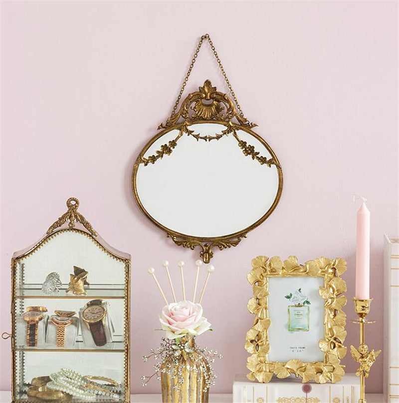 Oval Hanging Mirror